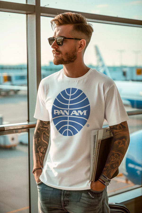 PAN-AM Vintage Short sleeve t-shirt - Image 2
